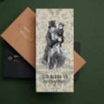 God bless us everyone Dickens Christmas Bookmark Holiday Card