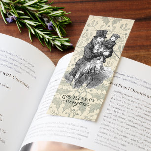 God bless us everyone Dickens Christmas Carol Bookmarks