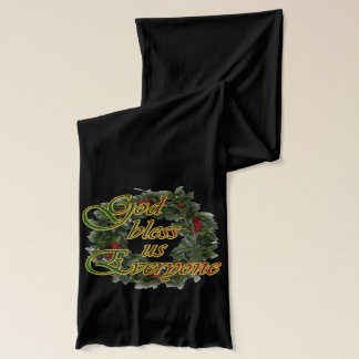 God Bless Us Everyone! Scarf