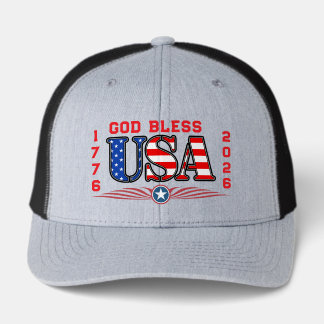 God Bless USA 1776-2026 250th Anniversary