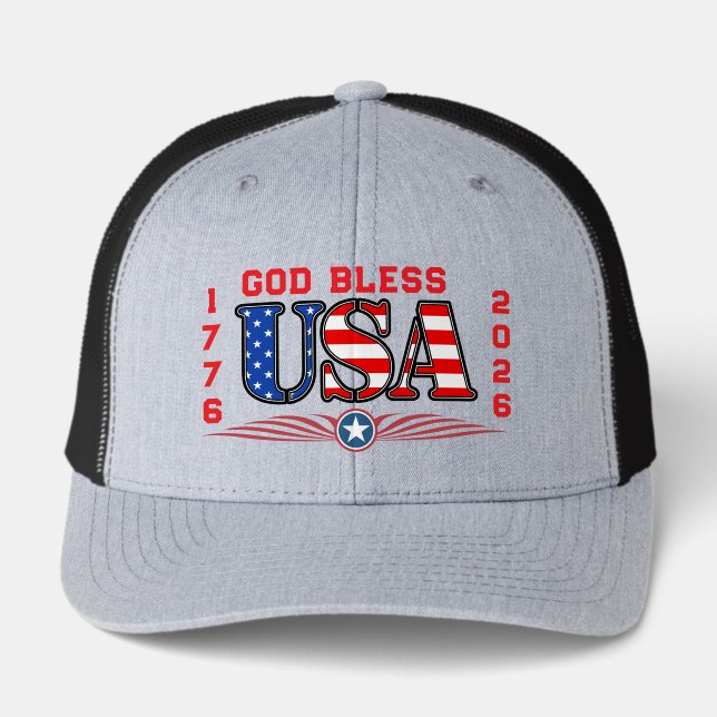 God Bless USA 1776-2026 250th Anniversary (Front)