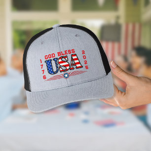 God Bless USA 1776-2026 250th Anniversary