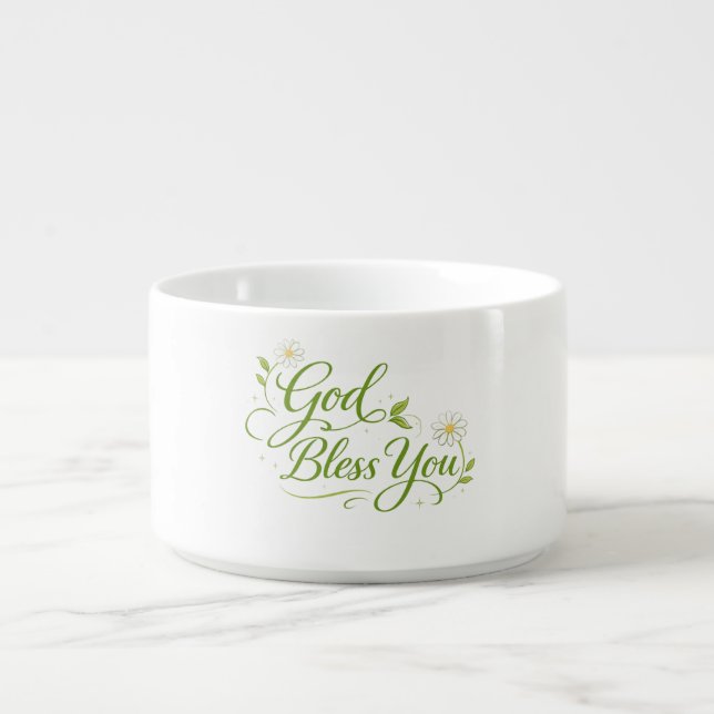 God Bless You Bowl (Center)