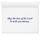 God Bless You Card (Inside Horizontal (Bottom))