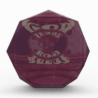 God Bless You Giraffes Art Print/Design