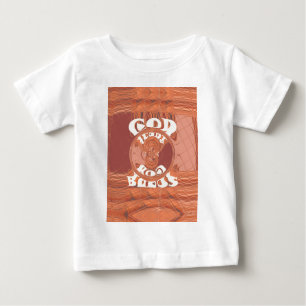 God Bless You Inspirational Text Design. Baby T-Shirt