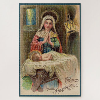 God Bless Your Christmastide Jigsaw Puzzle