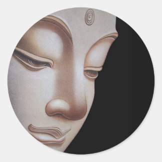 God Buddha Classic Round Sticker