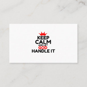 GOD BUSINESS CARD