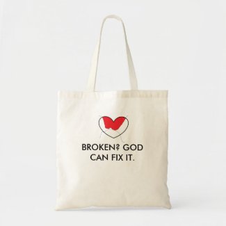 God Can Fix It Tote Bag