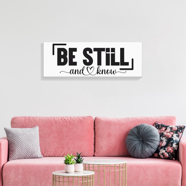 God Canvas Print (Insitu(LivingRoom))