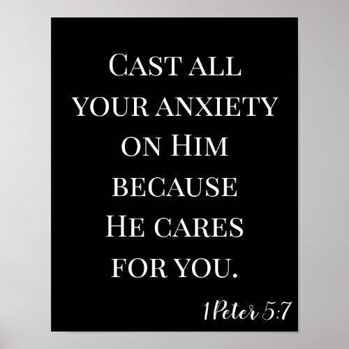 God Cares for you Poster