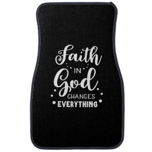 God Christian Prayer Mens Faith Religious Church G Car Floor Mat