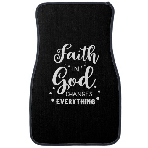 God Christian Prayer Mens Faith Religious Church G Car Floor Mat