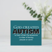 God created autism for a special reason (Standing Front)