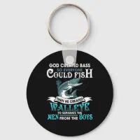 Bass discount fish keychain