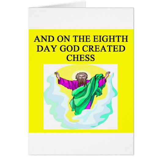 god created chess) (Front)