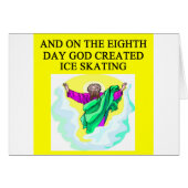 god created ice skating (Front Horizontal)