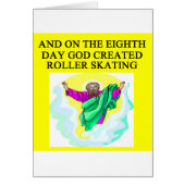 god created roller skating (Front)