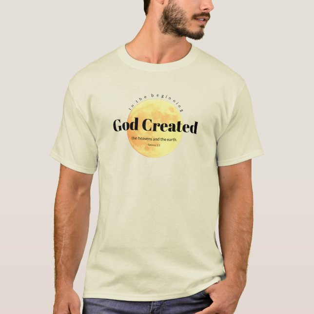 God Created shirt (Front)