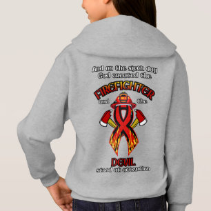 God Created the Firefighter Hoodie