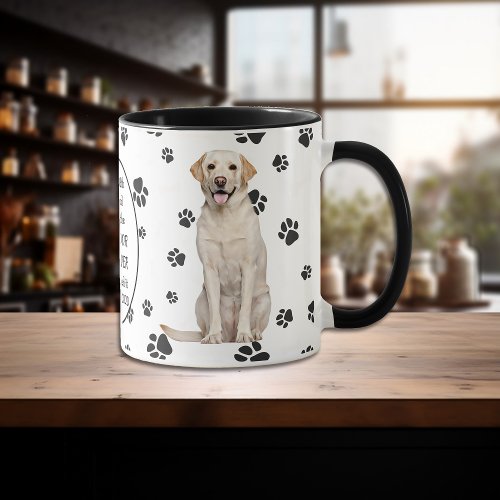 God Created YELLOW LABRADOR RETRIEVERS Mug