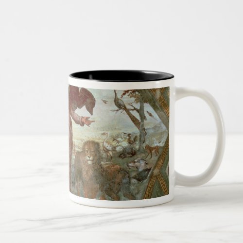 God Creating the Earth Two_Tone Coffee Mug