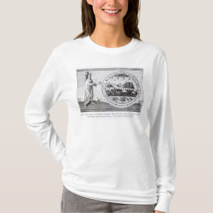 God Creating the World by Compass T-Shirt