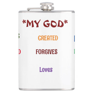 God Designed Me Collection  Flask