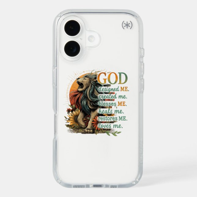 God Designed Me...  Speck iPhone Case (Front)