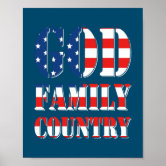 God Family Country Philadelphia Eagles American Flag Signatures