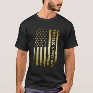 God Family Slers Pro Us Flag Father'S Day Dad T-Shirt