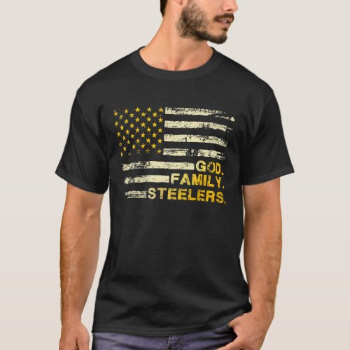 God Family Steelers T_Shirt
