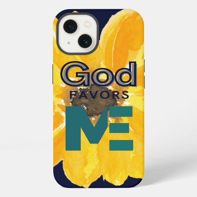 God Favors Me Iphone Case (Back)