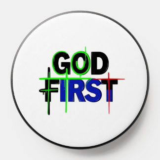 God First Christian PopSocket by Su Roots