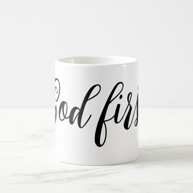 God First Coffee Mug (Center)