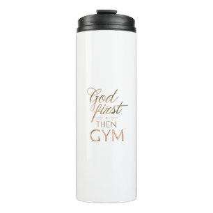 God First Then Gym Mug – Christian Workout Motivat