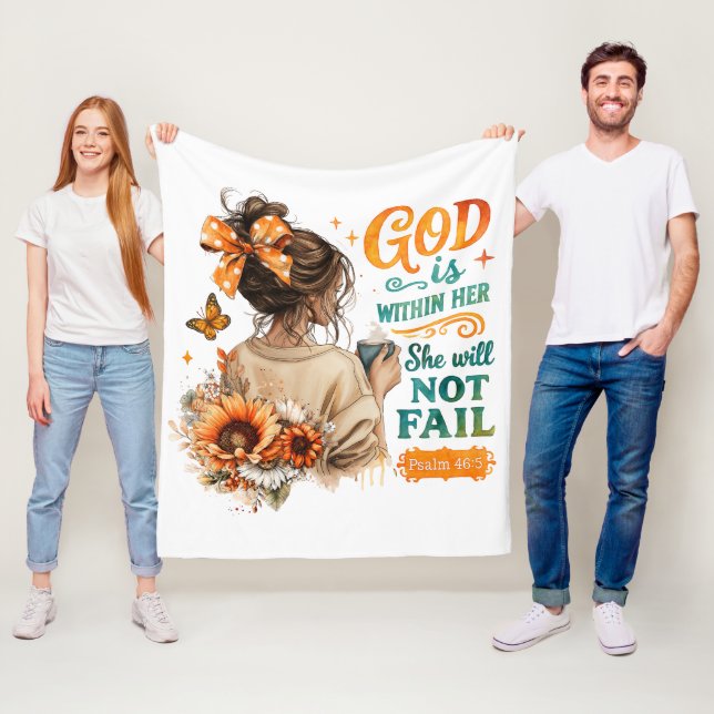 God Fleece Blanket (In Situ)