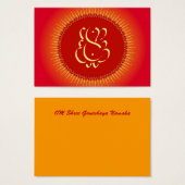 God Ganesha with sun rays (Front & Back)