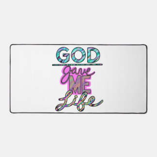 GOD Gave Me Life Mouse Pad