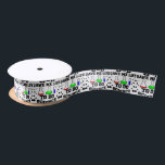 God gave me life to do science satin ribbon<br><div class="desc">Personalize your own ribbon on Zazzle! Click the Customize button to insert your own artwork, design, or pictures to make a one of a kind ribbon. Try adding text using great fonts and preview your design. This easy to customize ribbon has no minimum order and is custom made after you...</div>