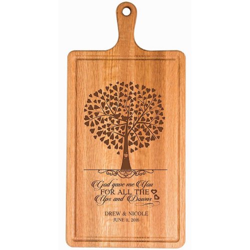 God Gave Me You Loving Cherry Cutting Board