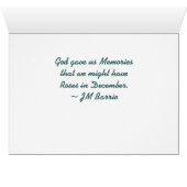 God Gave us Roses Cards (Inside Horizontal (Bottom))