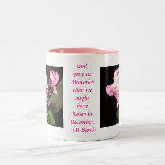 God Gave us Roses Two-Tone Coffee Mug