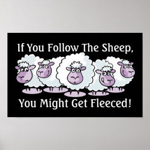 God Gave You a Brain - Use it! Poster