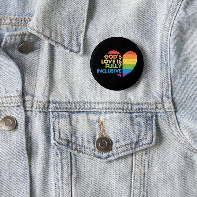 God Gay Christian Lgbt Button (In Situ)