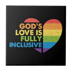 God Gay Christian Lgbt Ceramic Tile