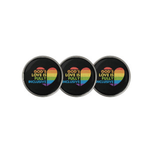 God Gay Christian Lgbt Golf Ball Marker