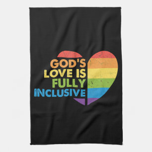 God Gay Christian Lgbt Kitchen Towel