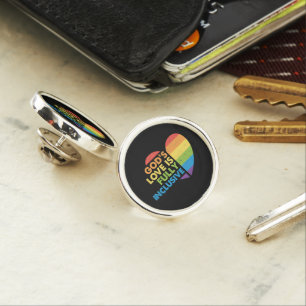 God Gay Christian Lgbt Lapel Pin